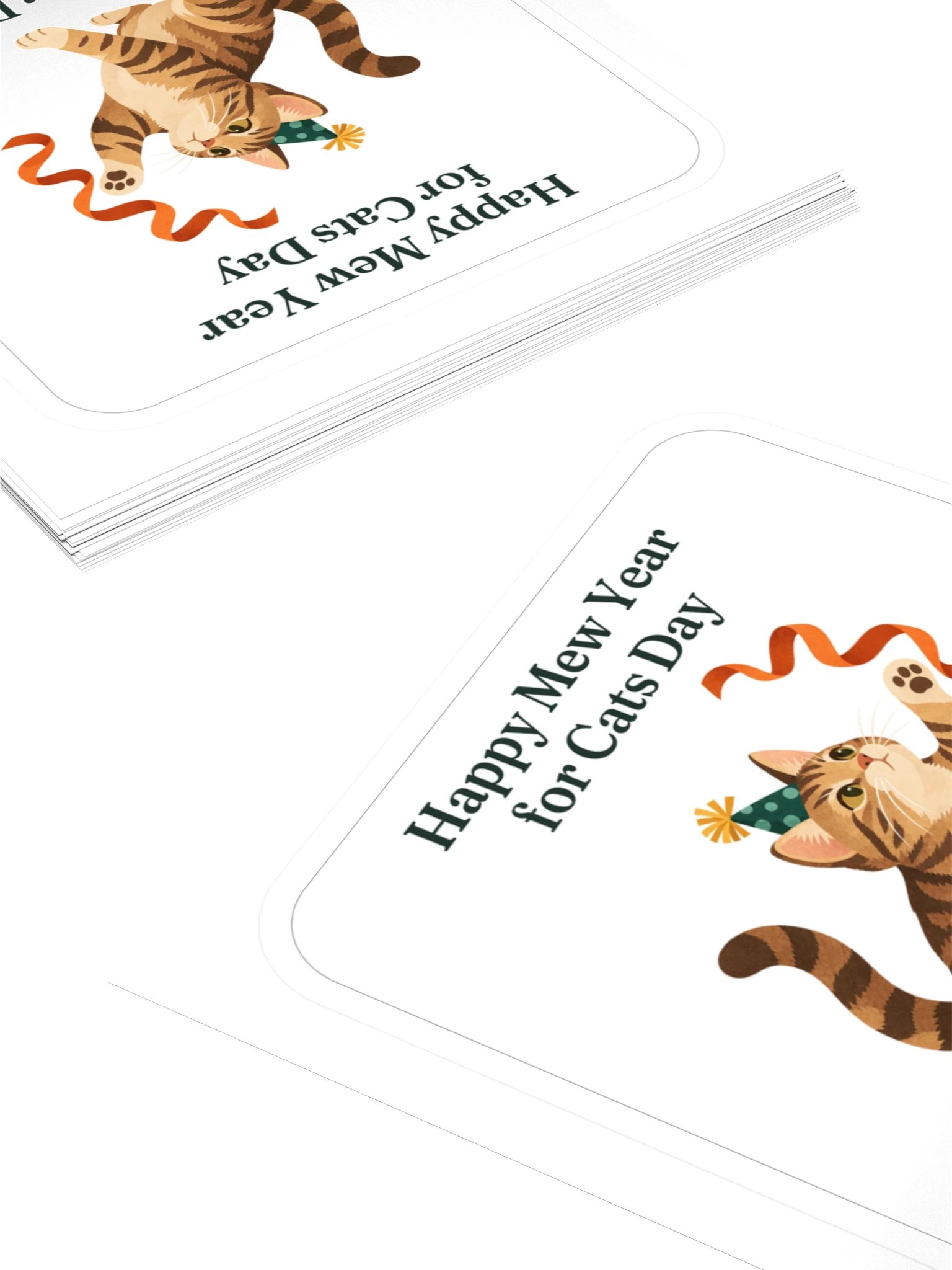 Happy Mew Year for Cats Day Sticker product image (4)