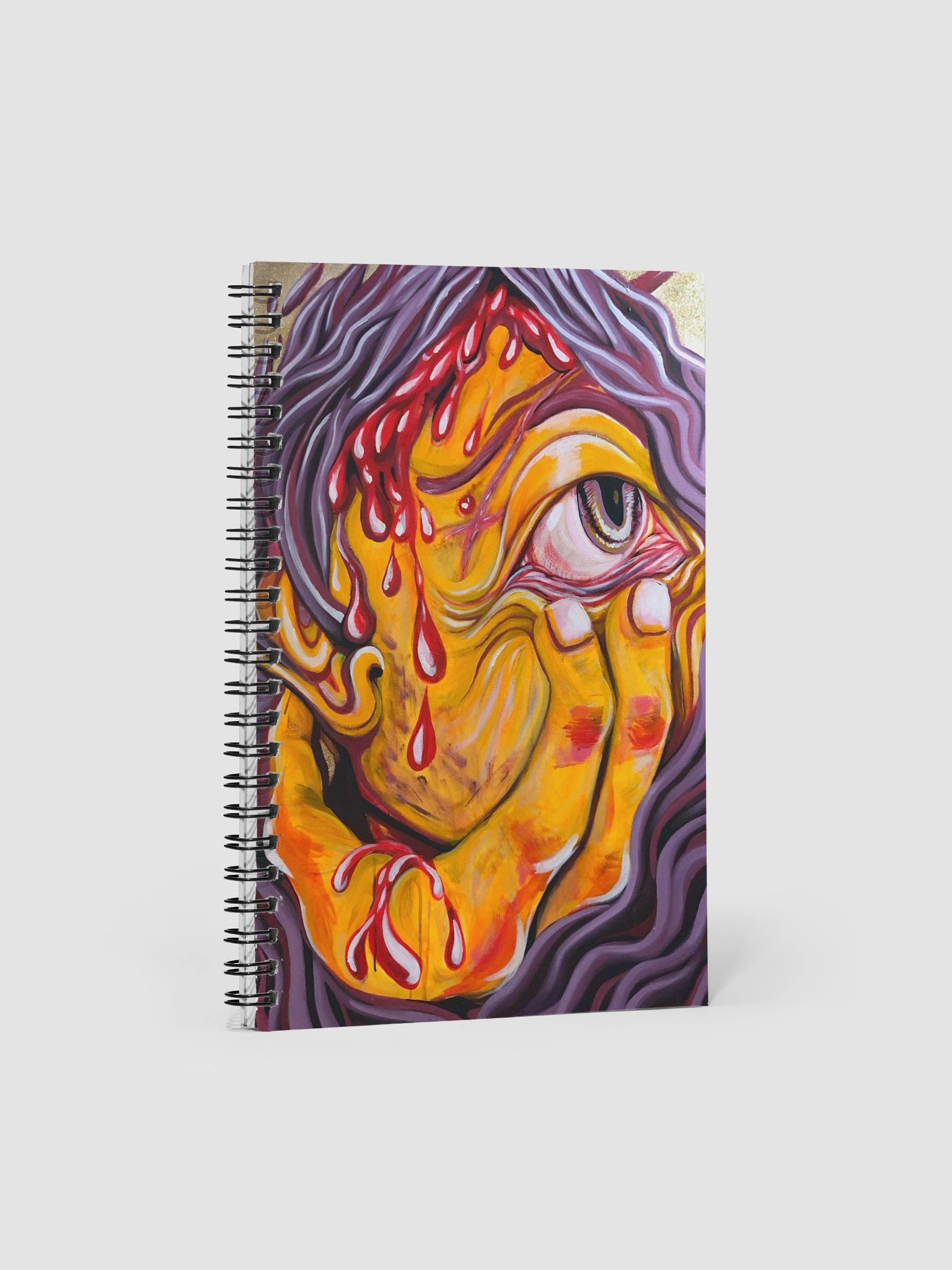 Dragon Lily Spiral Journal product image (1)
