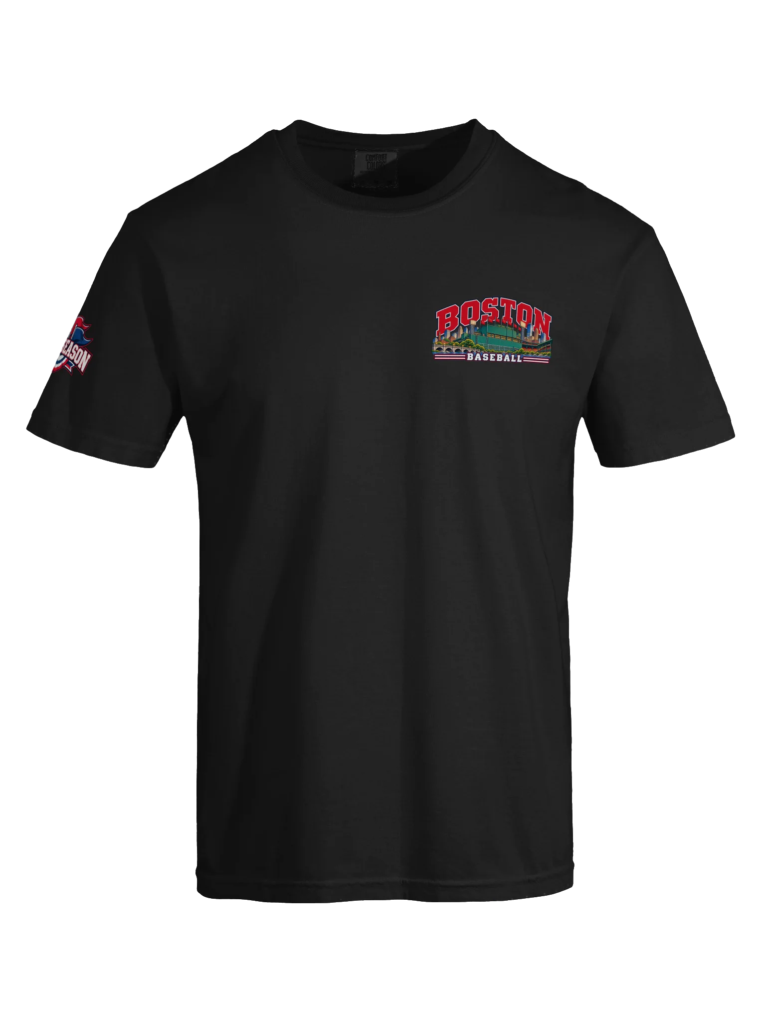 Boston Baseball 2026 "Postseason" Animated Player Back Print T-Shirt product image (9)