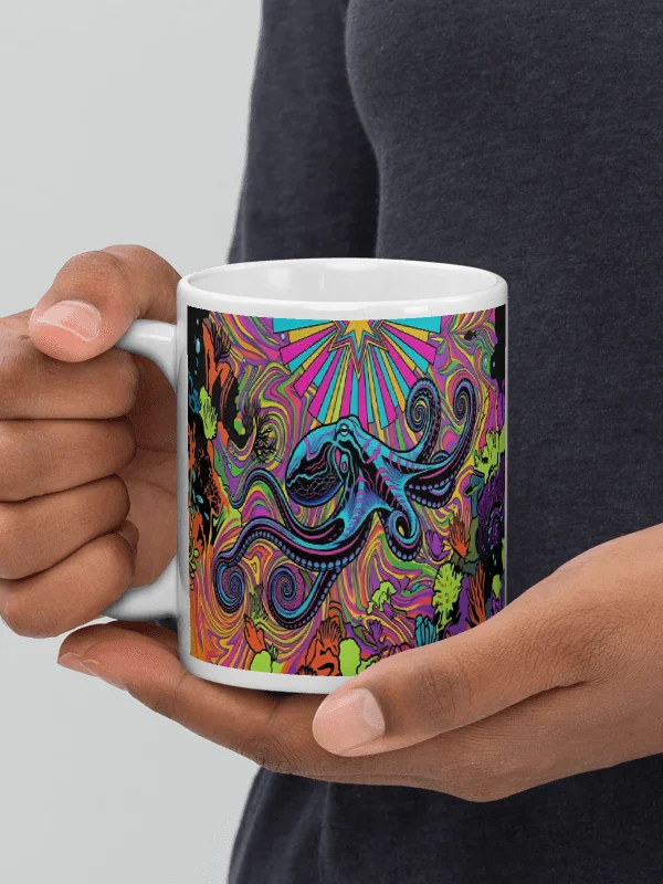 Psychedelic Octopus Mug product image (1)