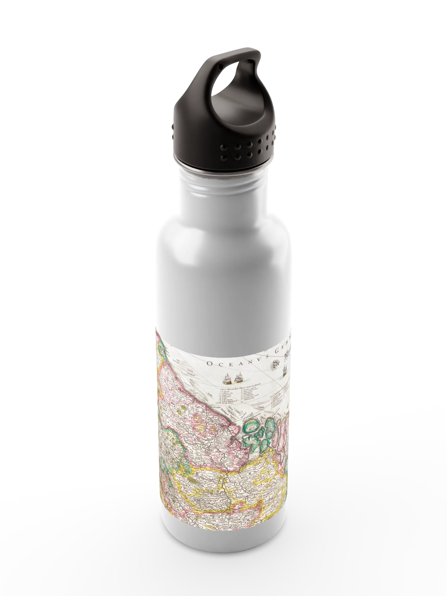 Vintage Map H2Go Bolt Water Bottle product image (6)