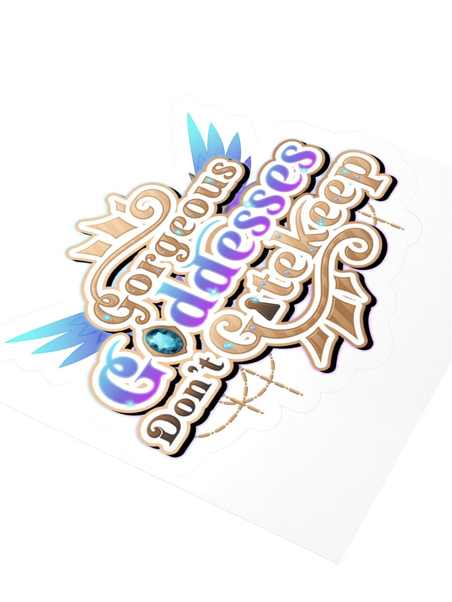 Gorgeous Goddesses Don't Gatekeep Sticker product image (5)
