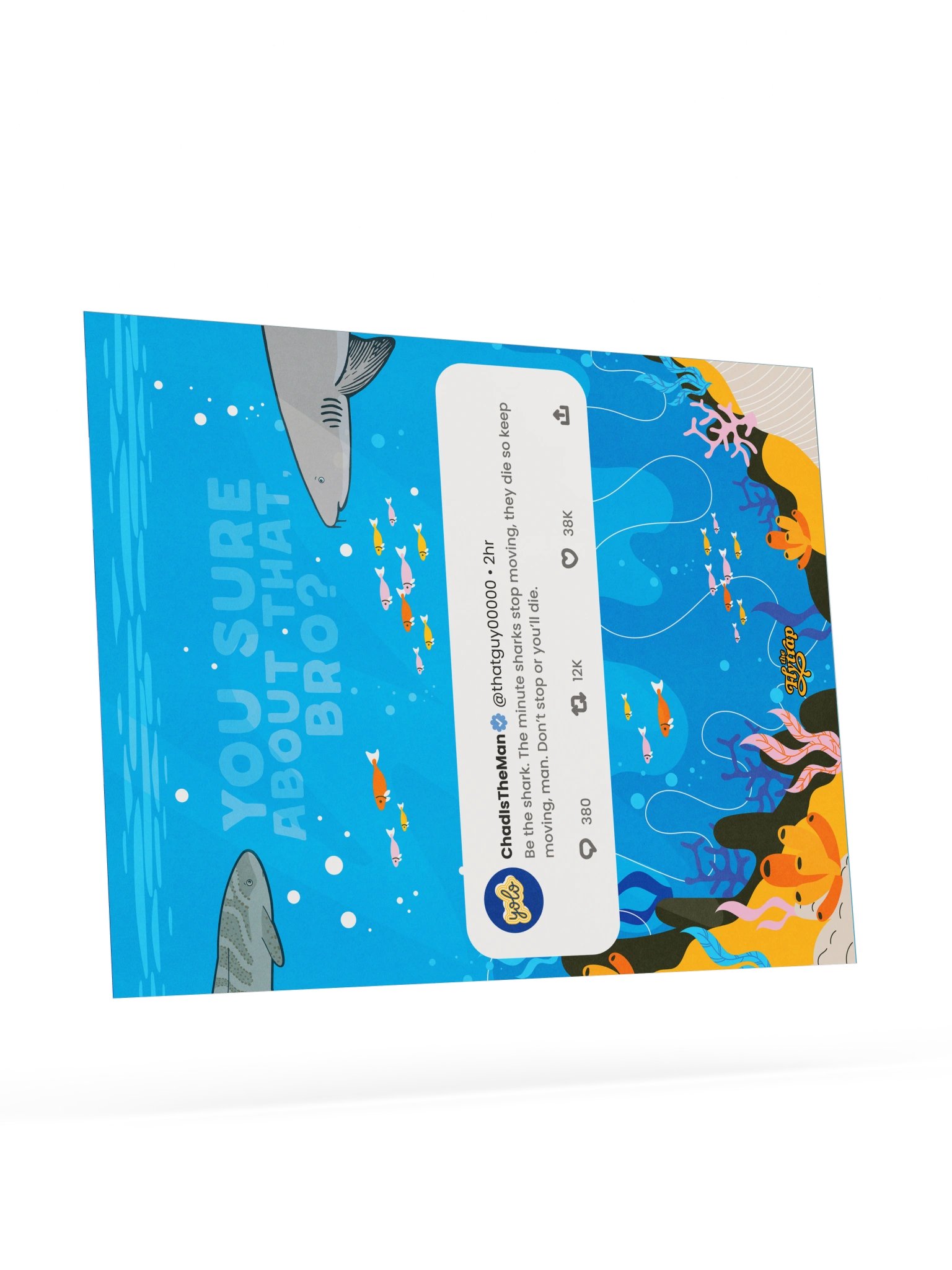 Sharks 12"x16" Poster product image (9)