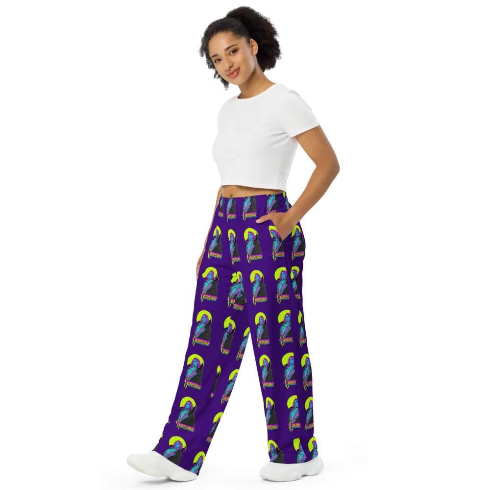 Castlevania Neon Tribute Wide-Leg Pants product image (10)