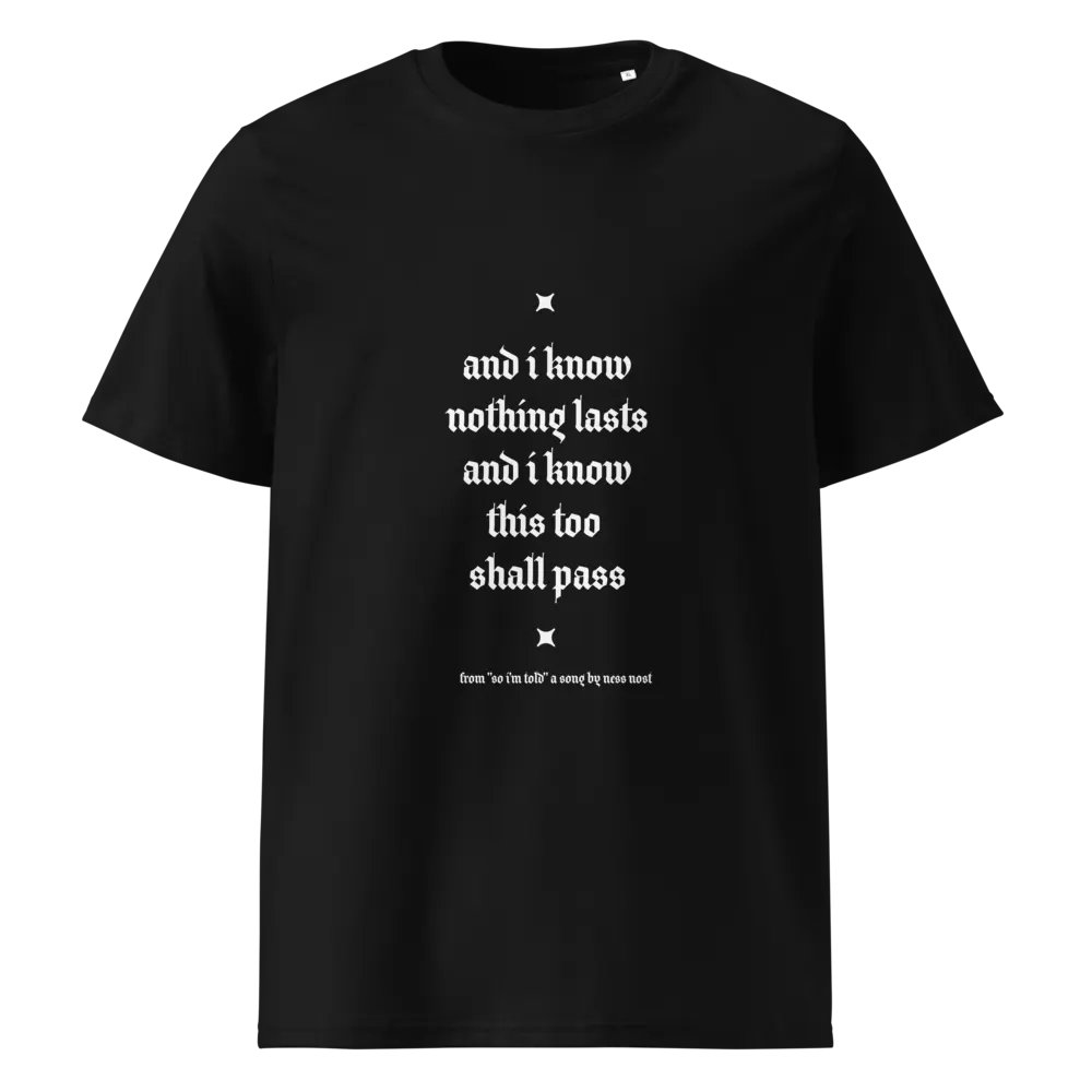So I'm Told Black Tee product image (1)