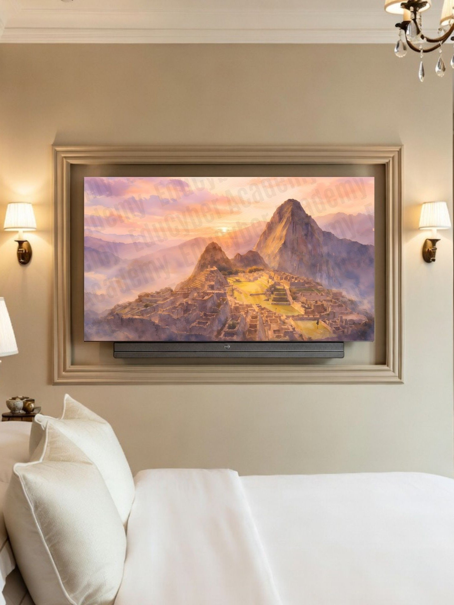 Modern Seven Wonders of the World Machu Pichu Frame TV Art, Desktop, and Laptop Wallpaper Background 4K Resolution Image product image (3)