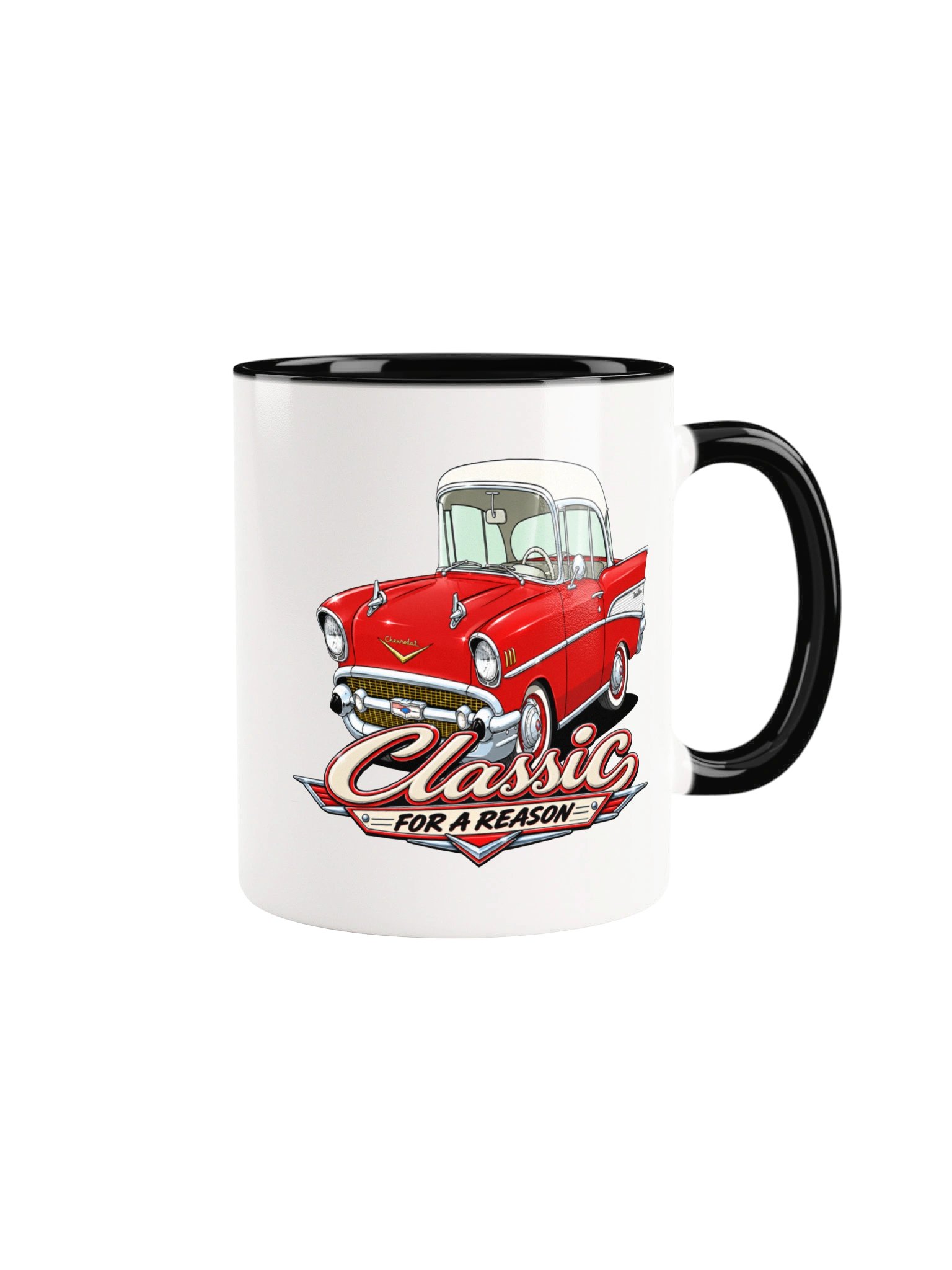 1957 Chevy Bel Air – Classic for a Reason Color Accent Mug product image (5)