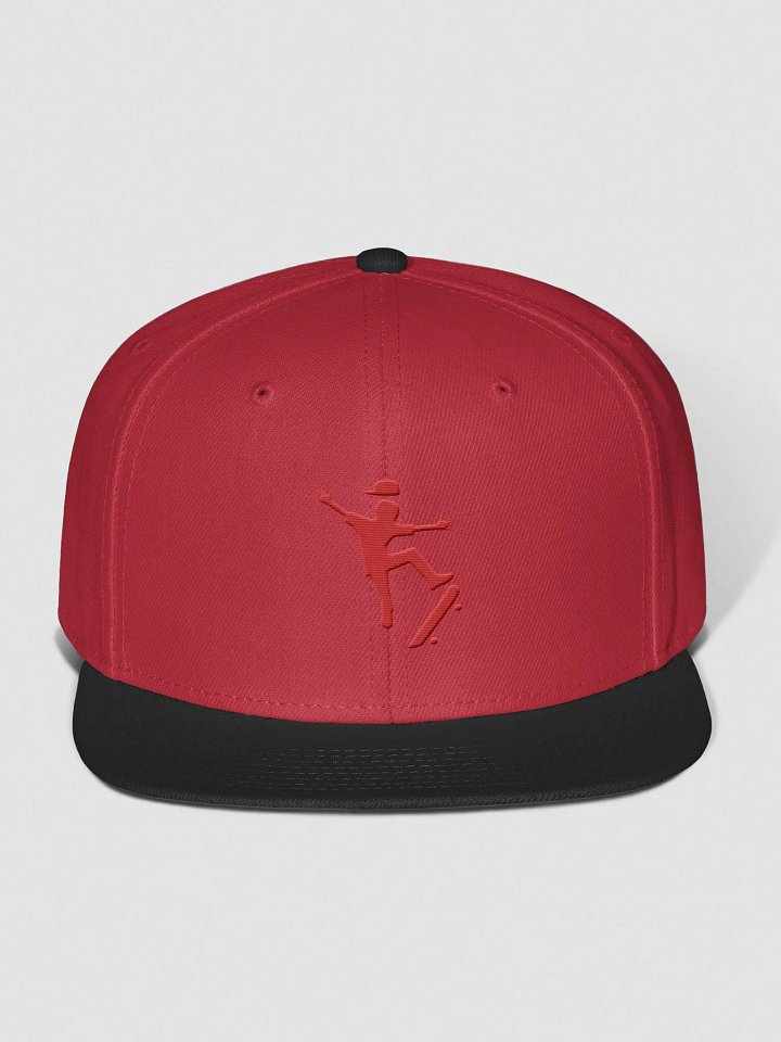 Dazzle Deck Red & Black Baseball Cap product image (1)