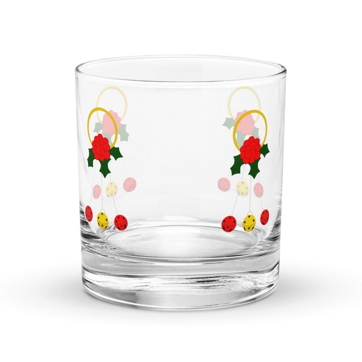 Christmas Wreath With Holly And Red And Gold Jingle Bells product image (2)