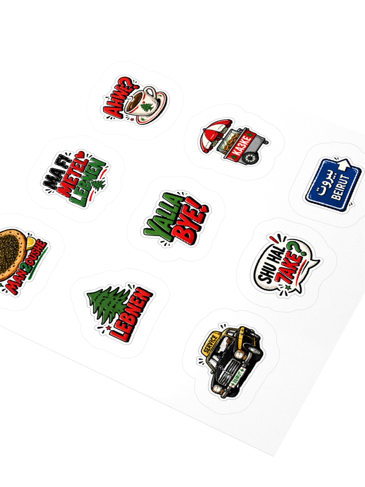 Lebanese Vibes - Stickers product image (3)