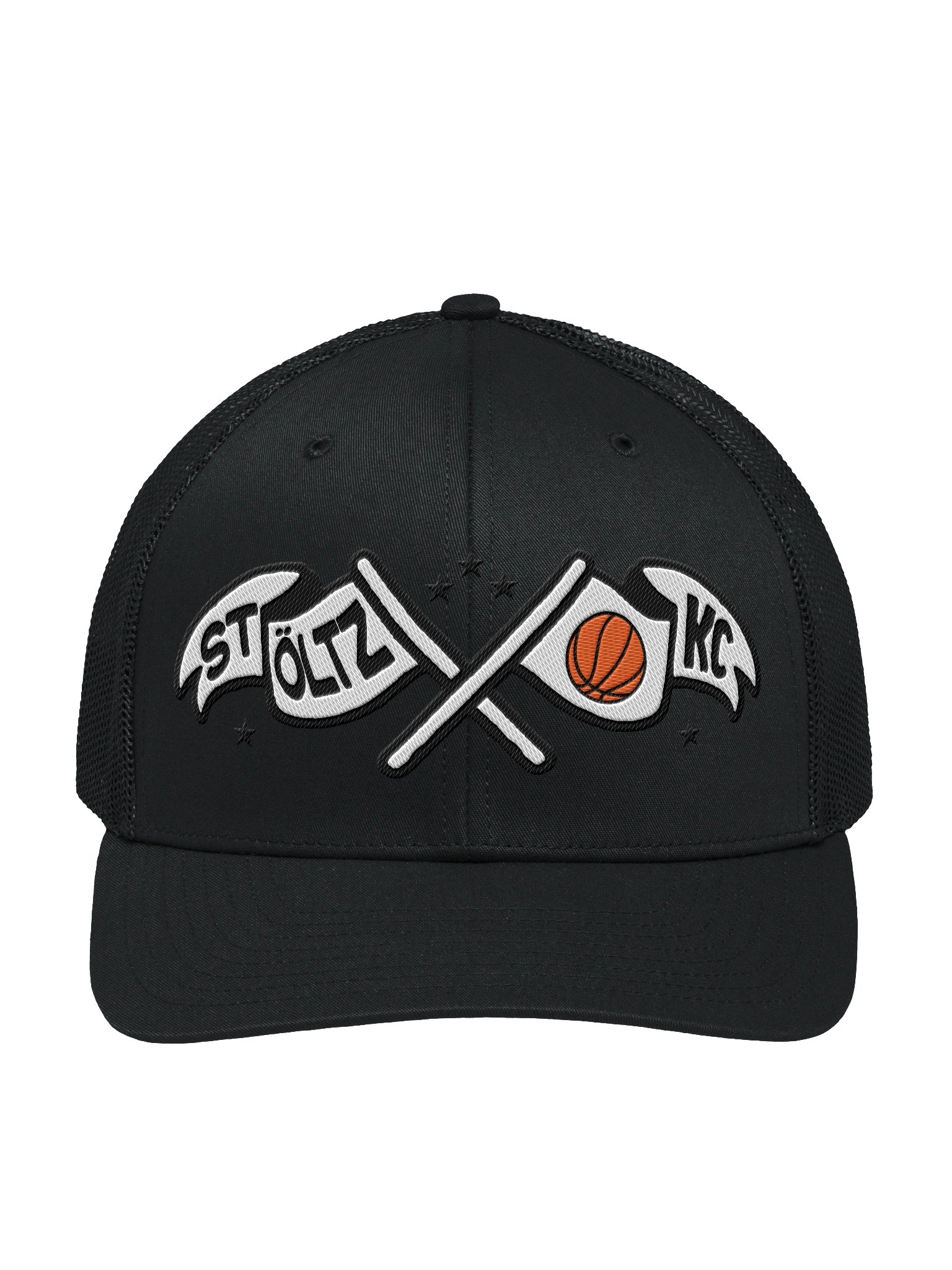 KC Black trucker cap product image (1)