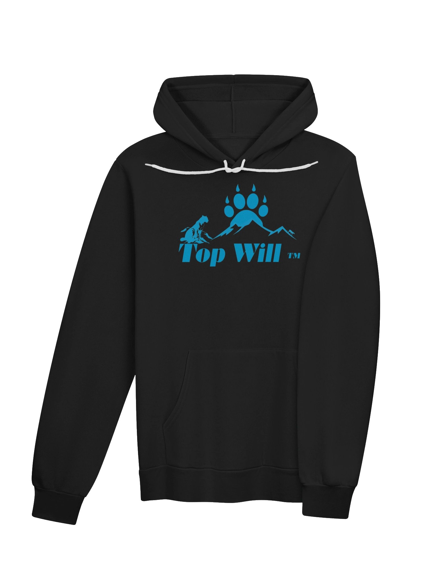 Top Will ™ Black & Blue Super Soft Hoodie product image (4)