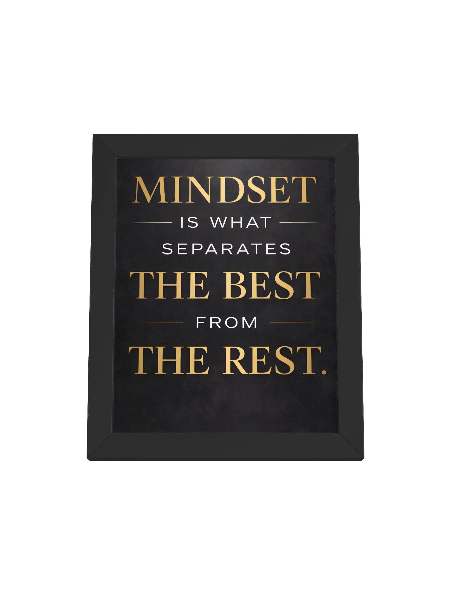 Mindset Defines Greatness – Premium Motivational Wall Art product image (4)