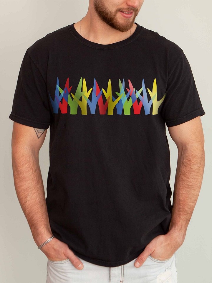 Acropora Coral Spectrum T-Shirt for Reef Aquarium Lovers product image (2)