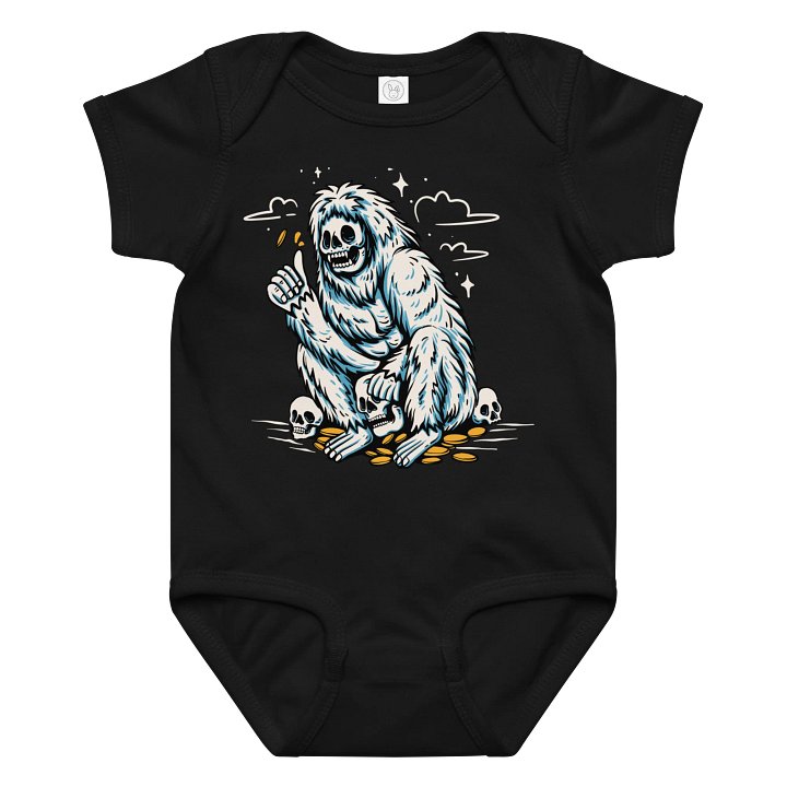 Cursed by Greed Baby Bodysuit product image (1)