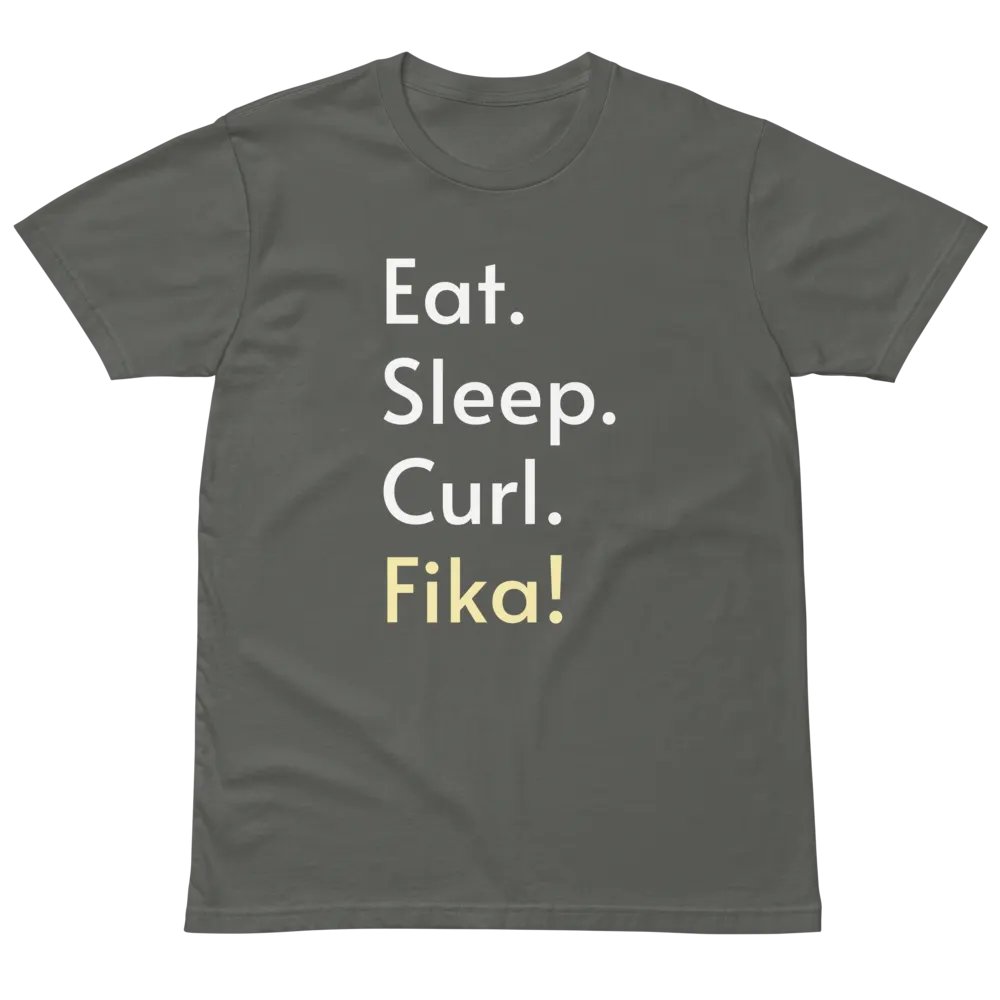 Fika Tee - Charcoal product image (3)