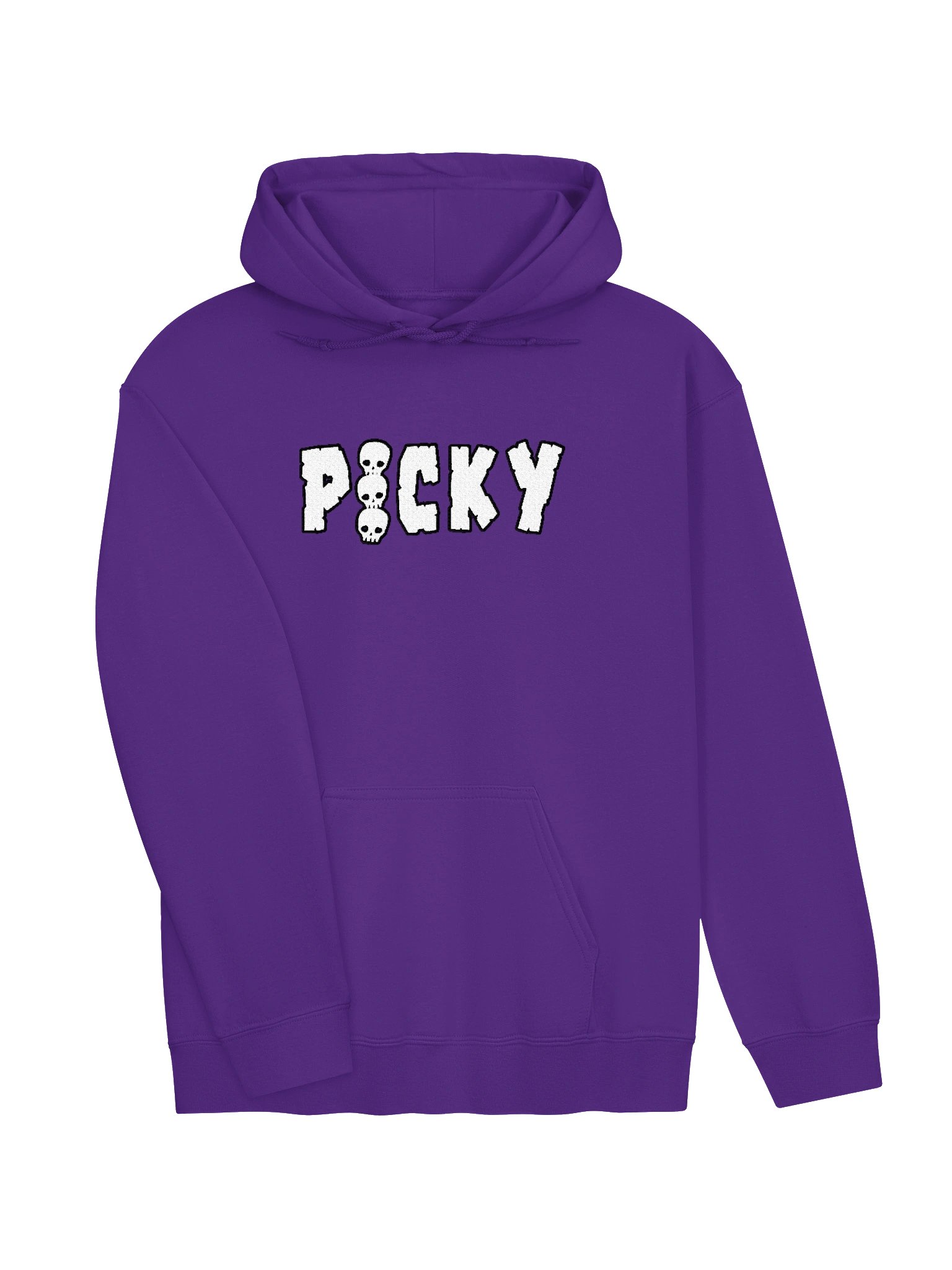 Picky Skulls Embroidered Hoodie (9 Colors) product image (15)