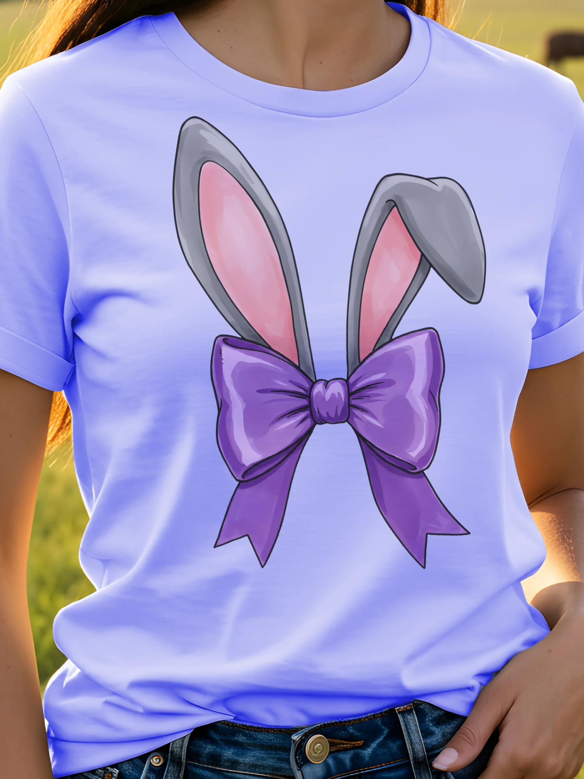 Bunny Bow Bliss Tee product image (8)