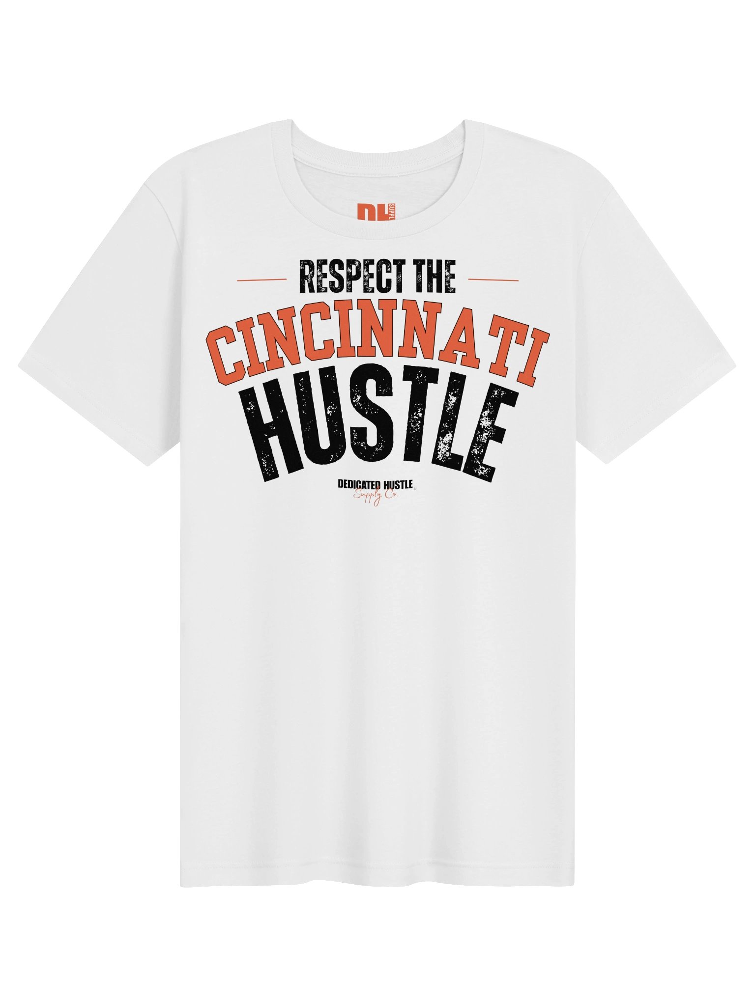 Respect The Cincinnati Hustle - Varsity Edition Tee | Light Colorways product image (1)
