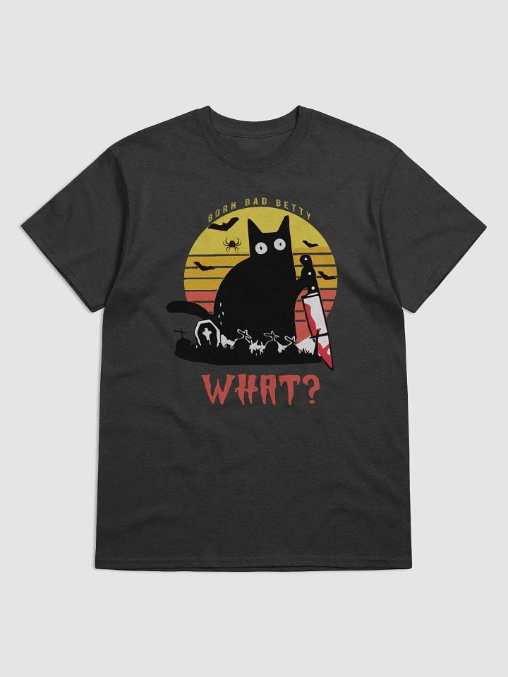 Midnight Mischief Cat T-Shirt product image (2)