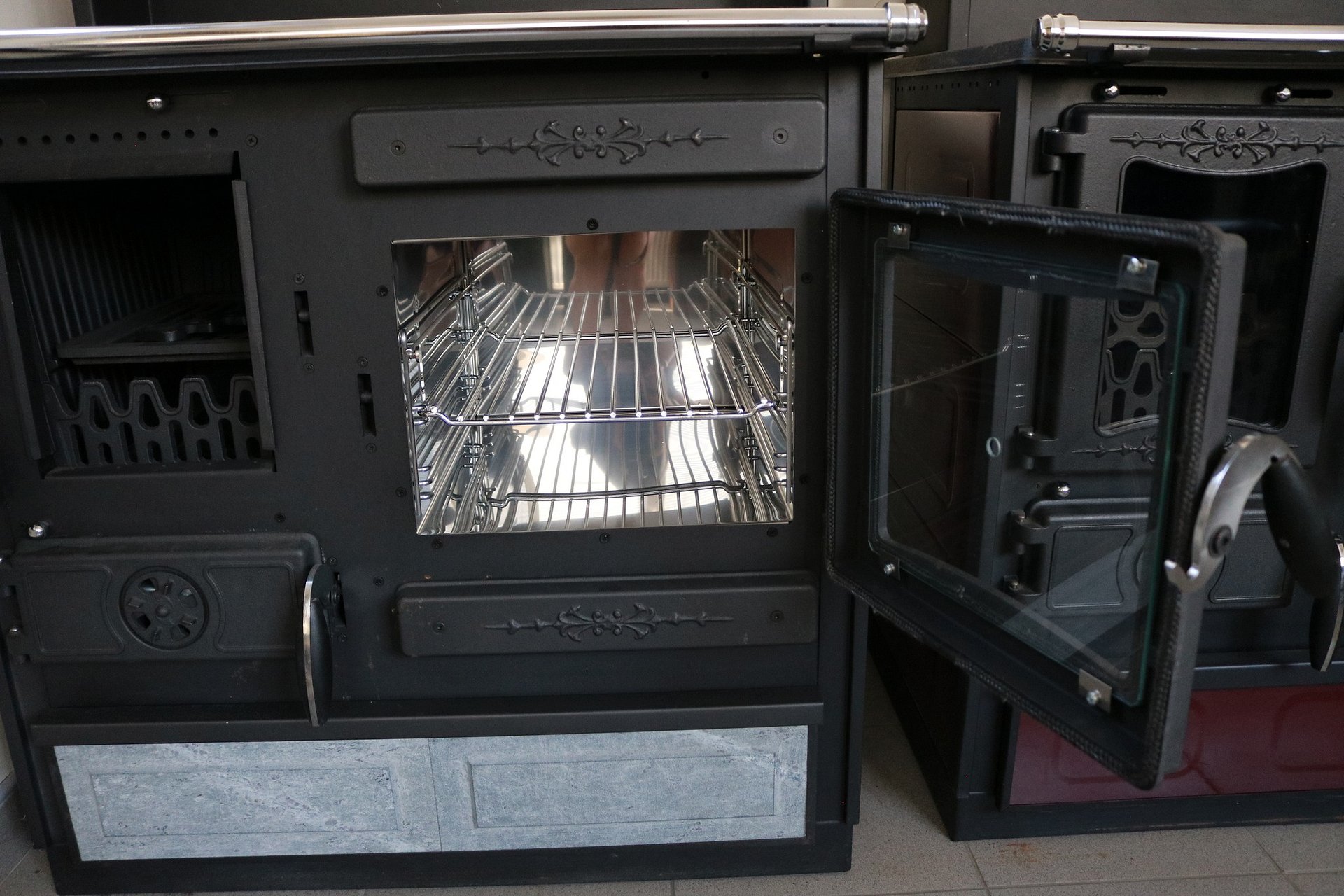 Guliver Wood Burning Cook Stove by Guca Soapstone Right Hand Flue product image (10)