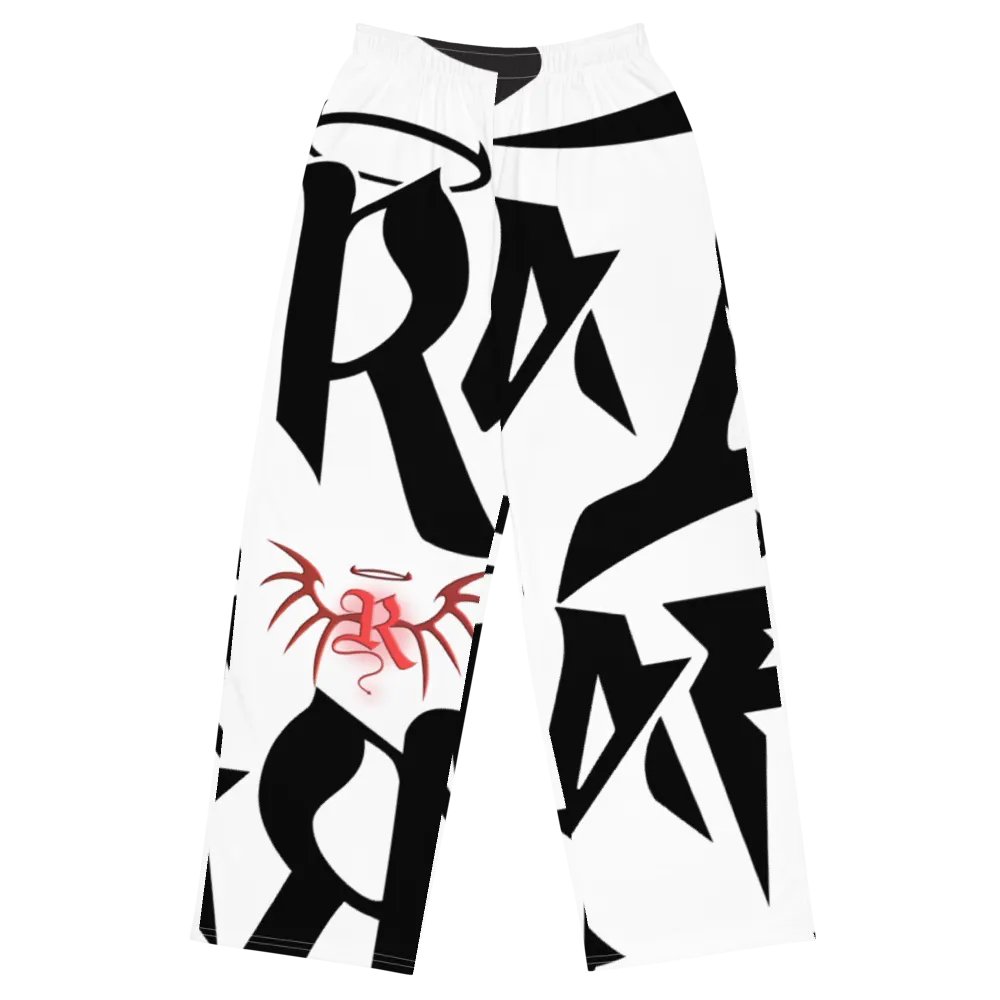 RafaZafar Avant Garde All Over Print Wide Leg Pants product image (2)