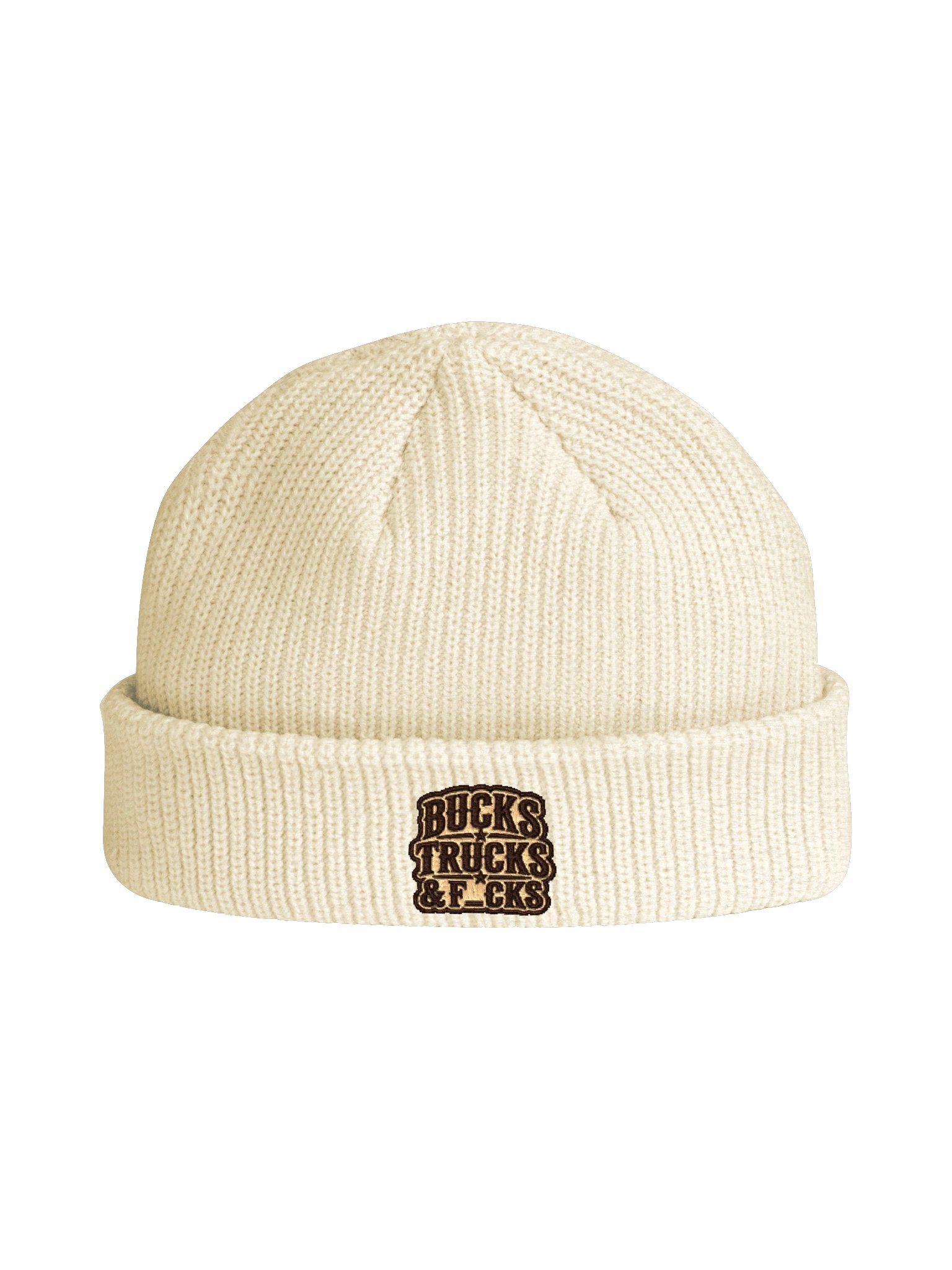 Dirty White Fisherman Beanie product image (1)