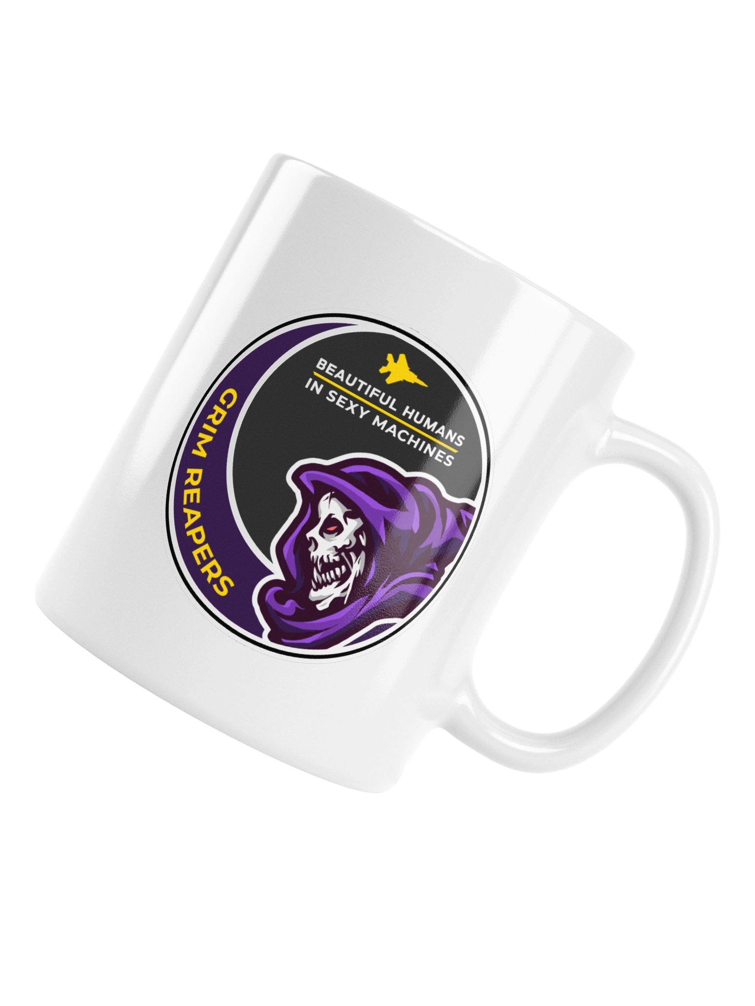 Official Grim Reapers Logo White Glossy Mug product image (18)