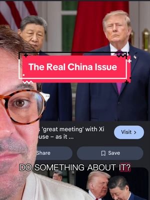 There's wall-to-wall coverage of the meeting between the American president Donald Trump and the head of the Chinese Communist Party Xi Jinping. A lot of the coverage has centered around AI because that's kind of the hot-button issue of the moment, but that's not the real issue. The real issue is that Xi Jinping is pressuring Donald Trump to stop recognizing Taiwan as an independent nation. He's also asking Donald Trump to stop selling munitions to the Taiwanese government. So, in this story, we're going to look at this concept of Chinese gray zone coercion in the Straits of Taiwan, what that is, what's really going on with that, and the dynamics at play between American defense contractors, especially new ones like Anduril who sell directly to governments, not through the US government. And we're going to finish with a question, which is what should we do about this? #news #politics #trump #china #taiwan 