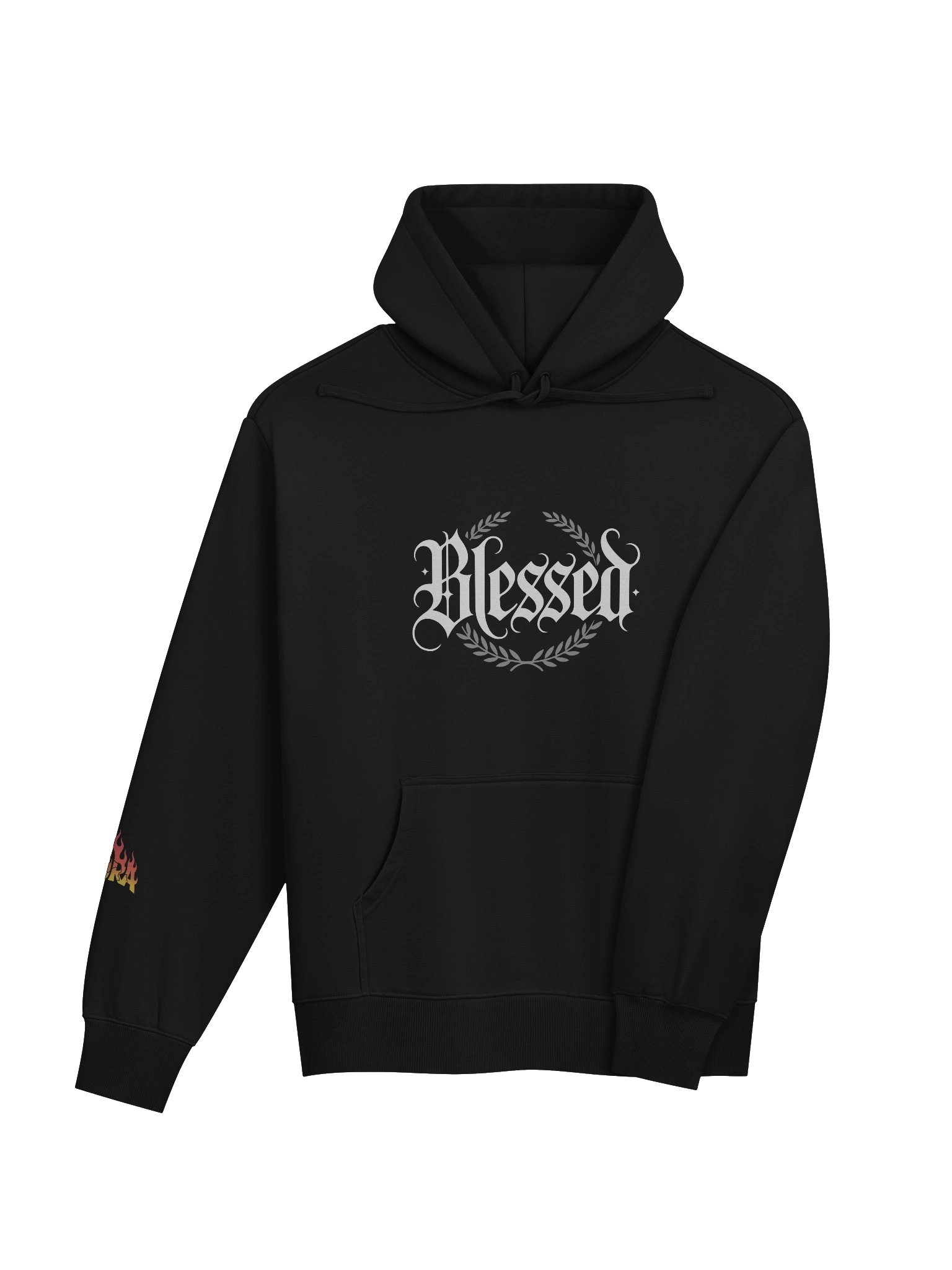 AURA BLESSED Fire Hoodie product image (4)