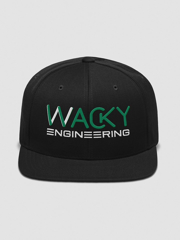 Wacky Engineering Logo Snapback product image (1)