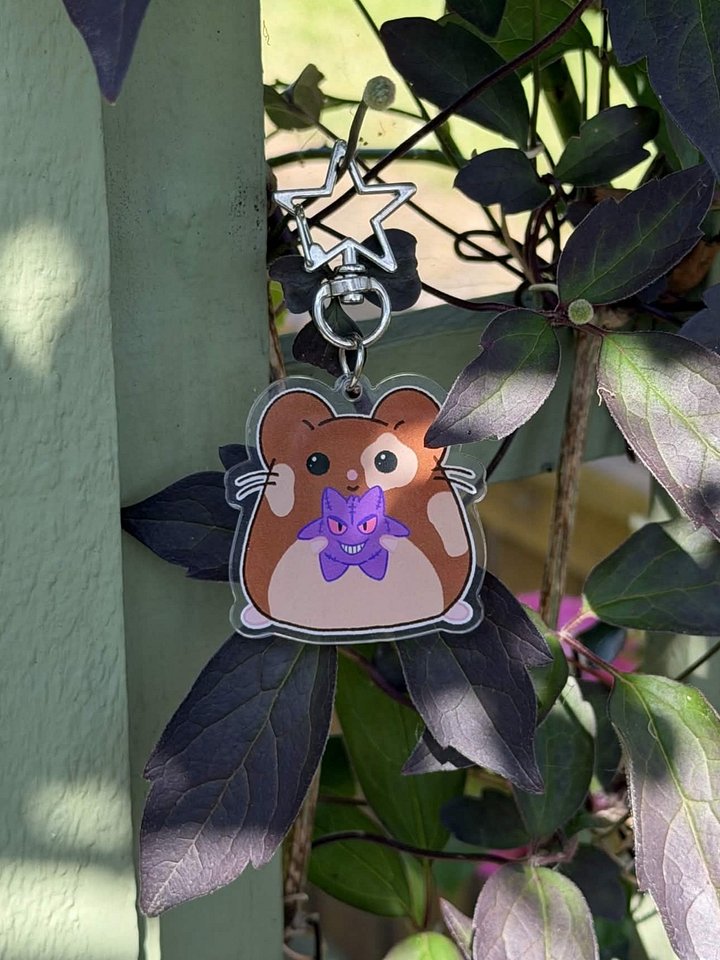 Spud the Hamster Keychain product image (1)