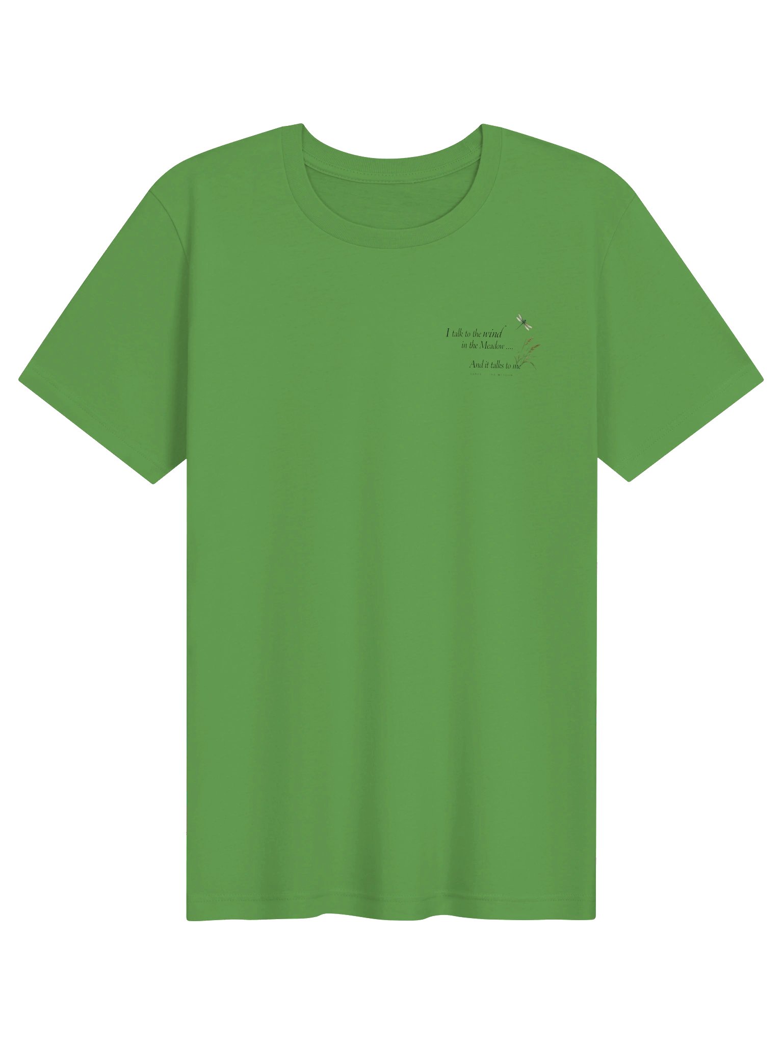 I Talk to the Wind in the Meadow — T-Shirt product image (2)