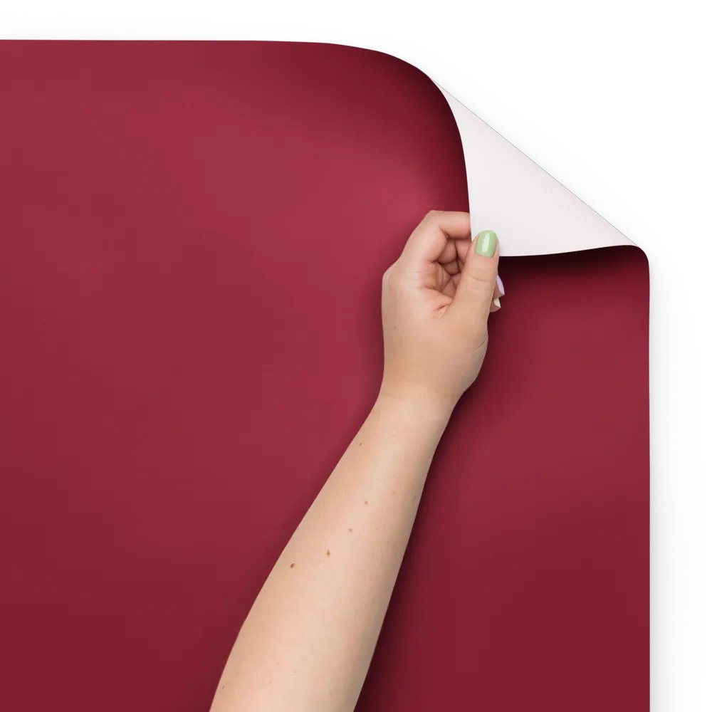 Burgundy Solid Holiday Christmas Wrapping Paper Sheets (3) product image (9)