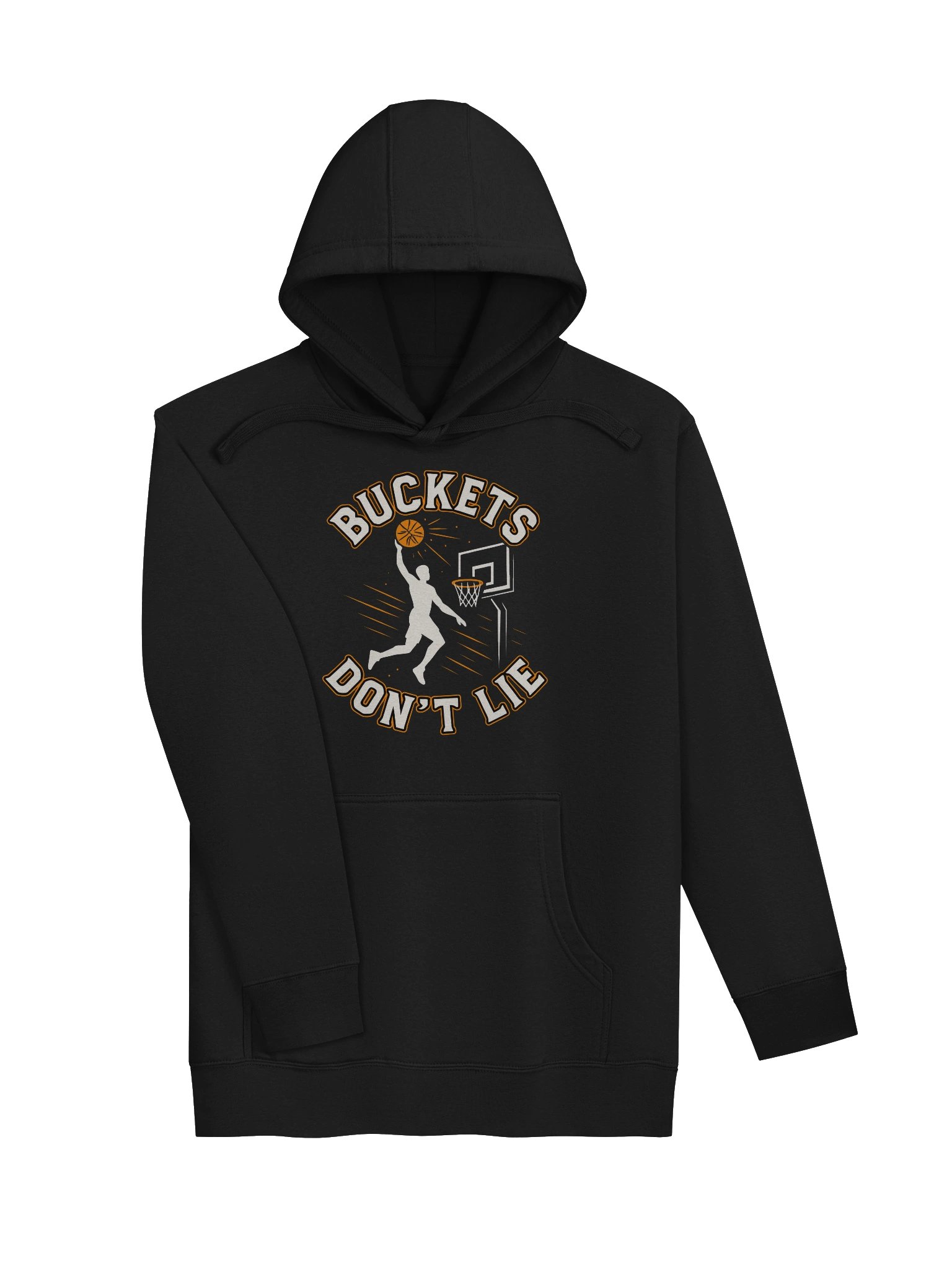 BUCKETS DON'T LIE X BASKETBALL UNISEX HOODIE product image (3)