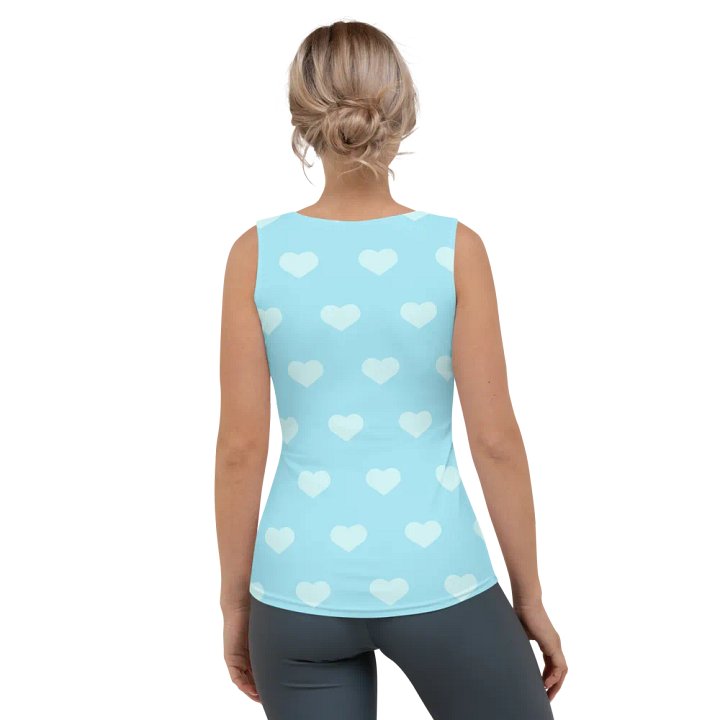I Love Orm Women's Tank Top From Lingling (Blue) product image (2)