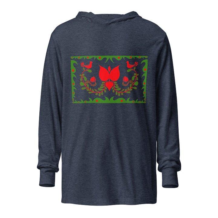 Hungarian Deep Blues Hooded Tee product image (1)