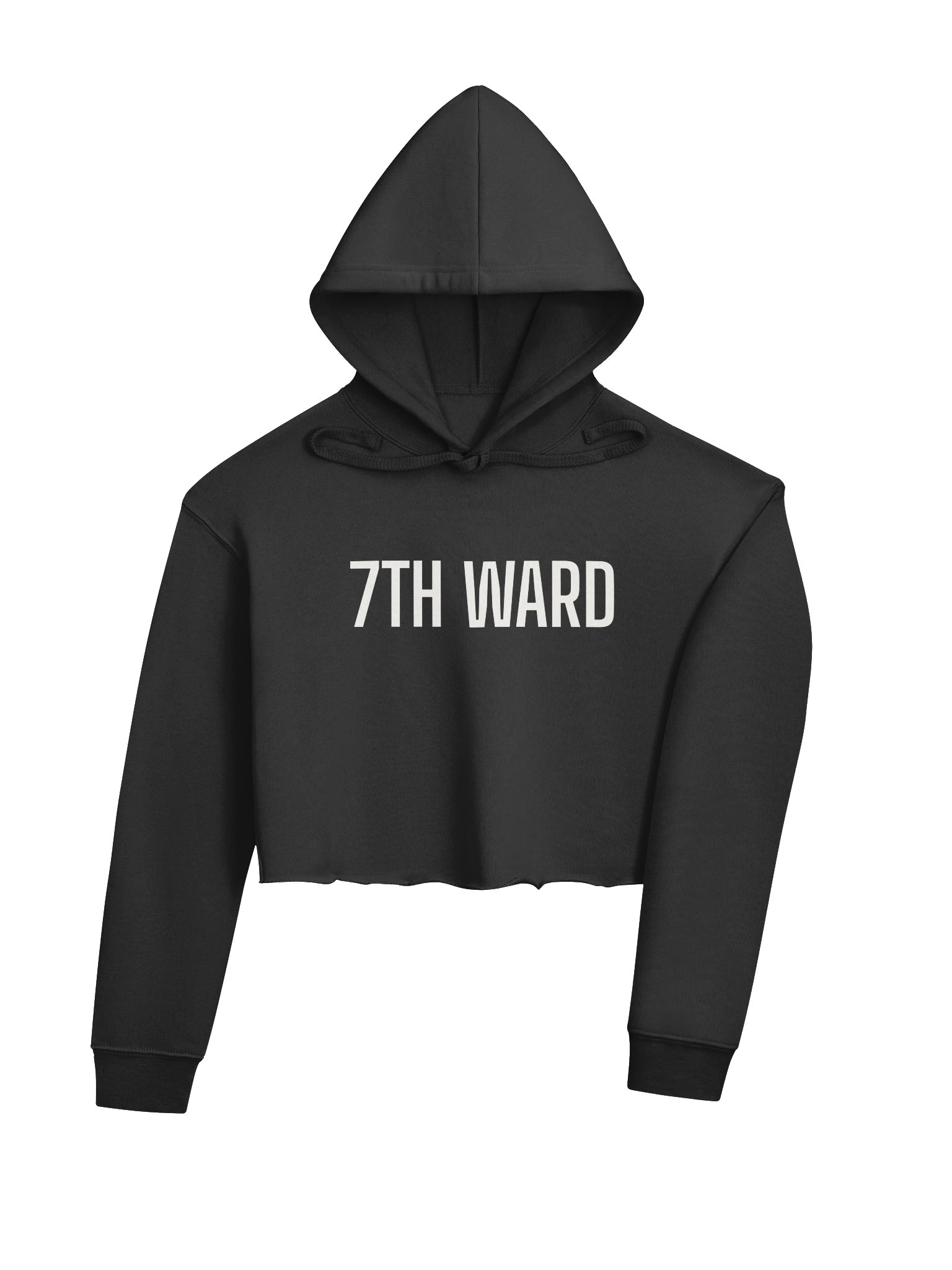 NEW ORLEANS 7TH WARD WOMEN'S CROP TOP HOODIE product image (4)