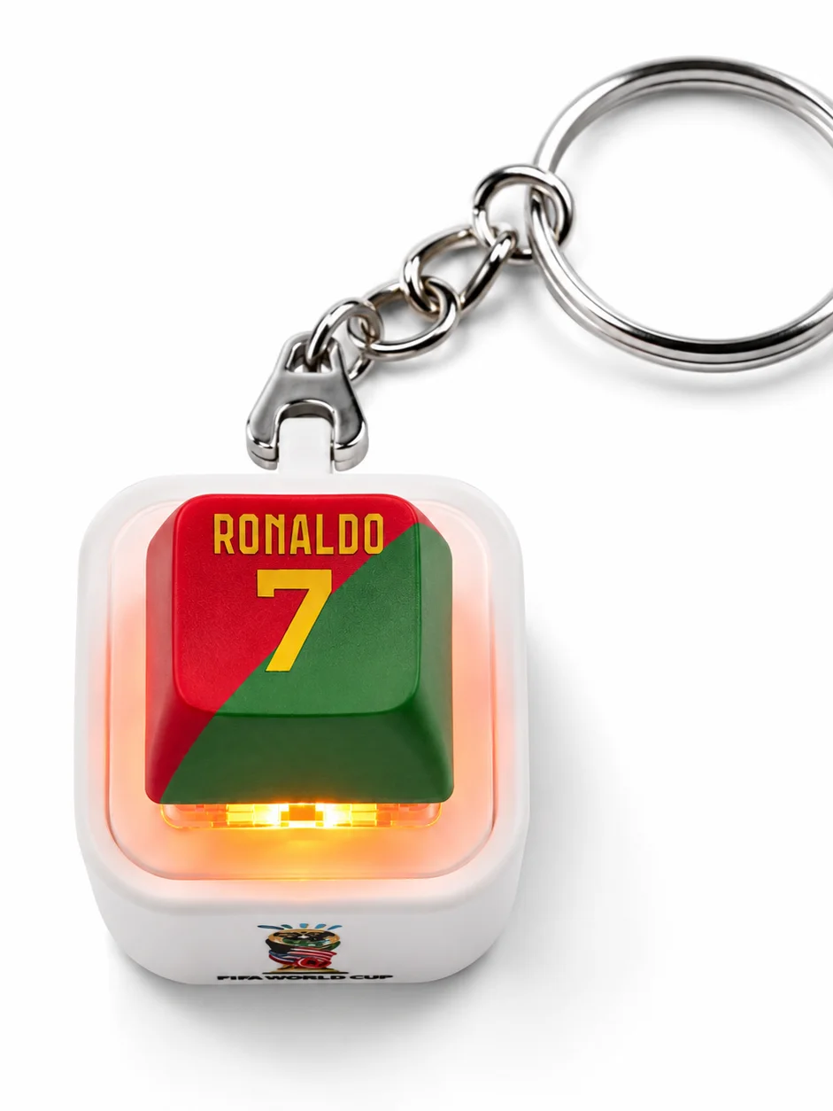 Cristiano Ronaldo #7 Portugal Mechanical Keyboard Keycap | Limited Edition 2026 product image (4)
