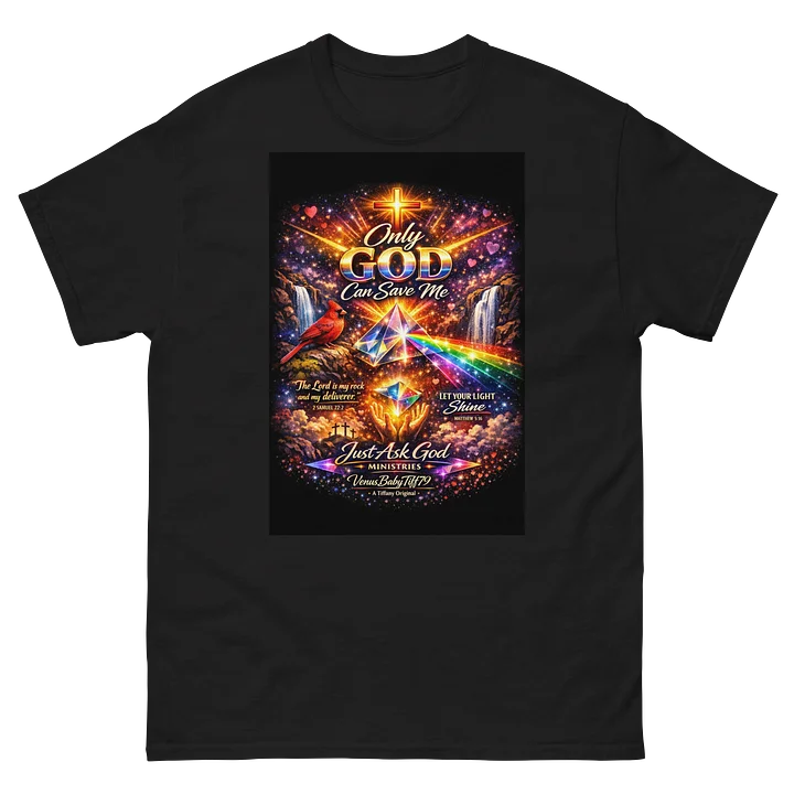 Cosmic Cross Inspirational T-Shirt product image (2)