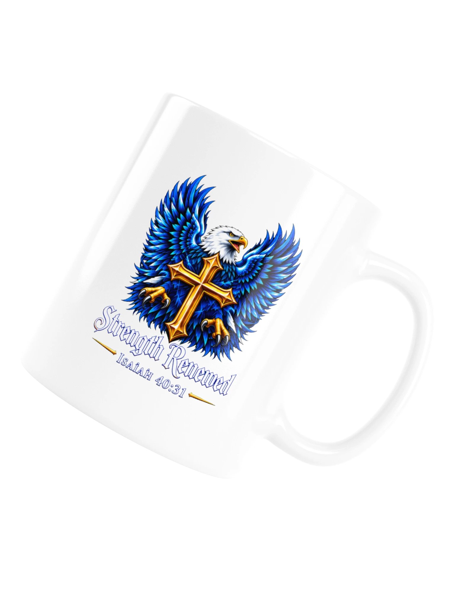 RBF Strength Renewed Eagle Cross Mug product image (6)