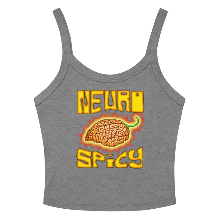 Neurospicy Crop Tank product image (2)