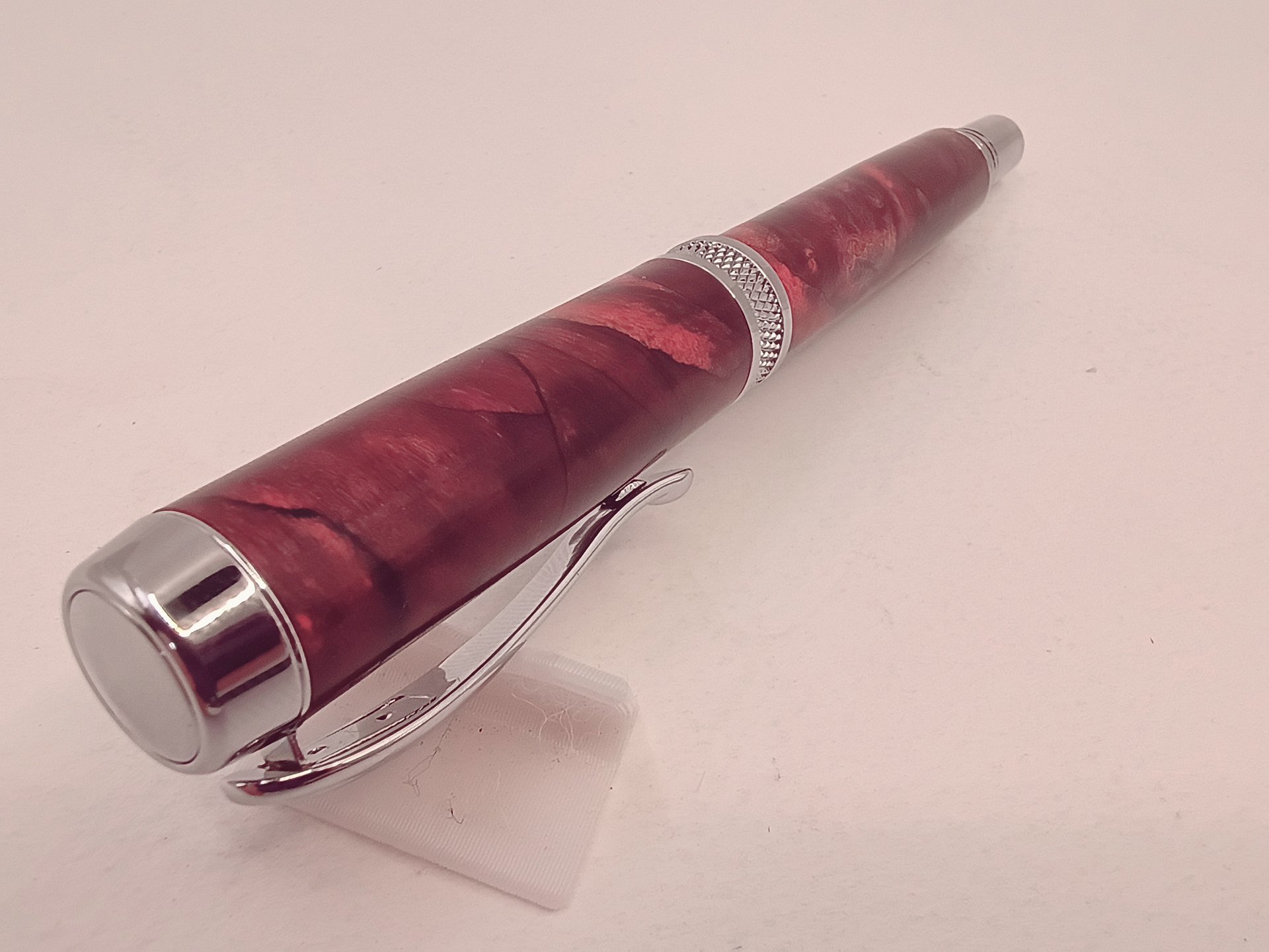 Double‑Dyed Purple and Pink Burl Diamond Knurl product image (3)