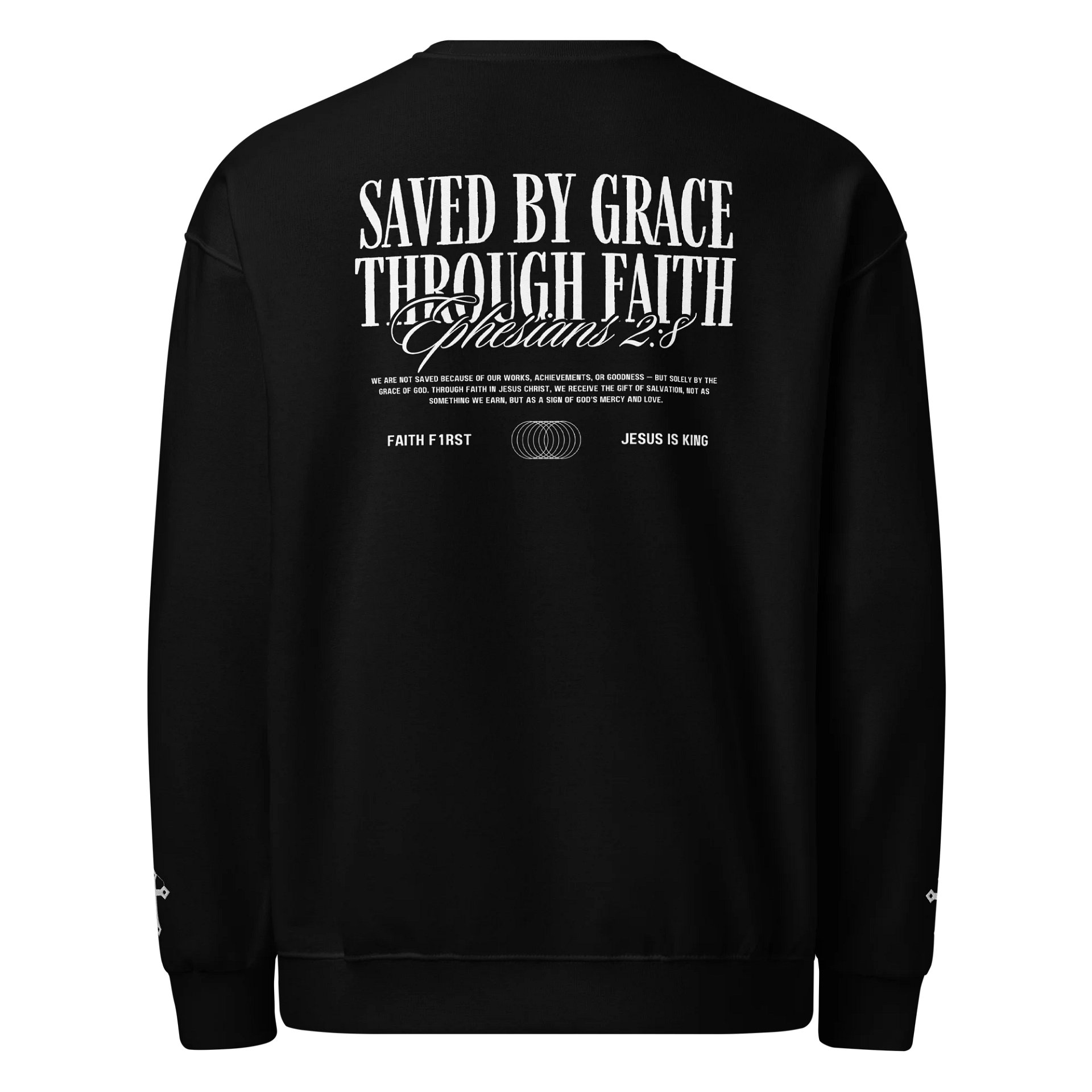 Ephesians 2:8 – Saved By Grace Unisex Sweatshirt product image (1)