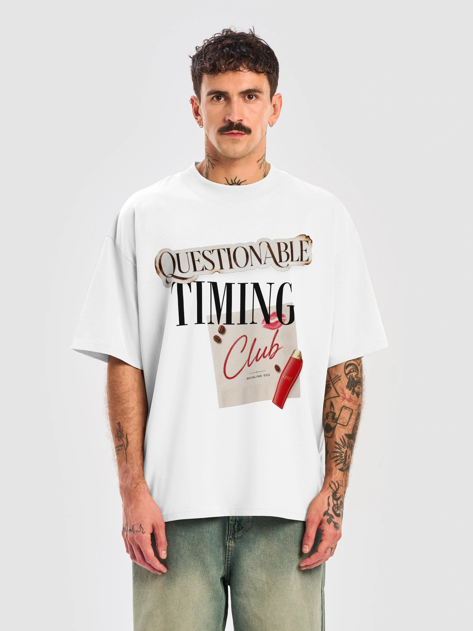 QTC Mainline 002 — Less Distresso Tee product image (5)