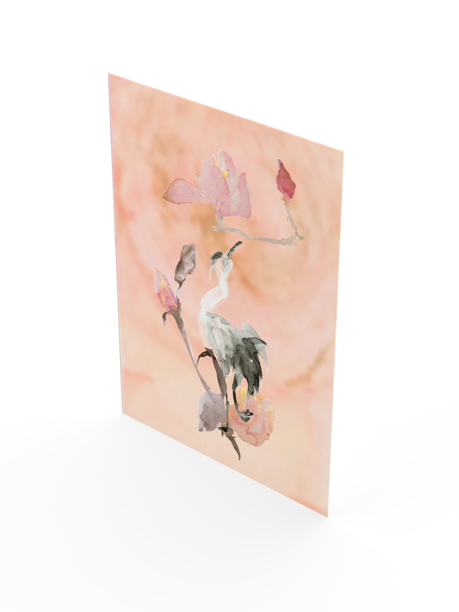 Magnolia And Bird Art Print product image (17)