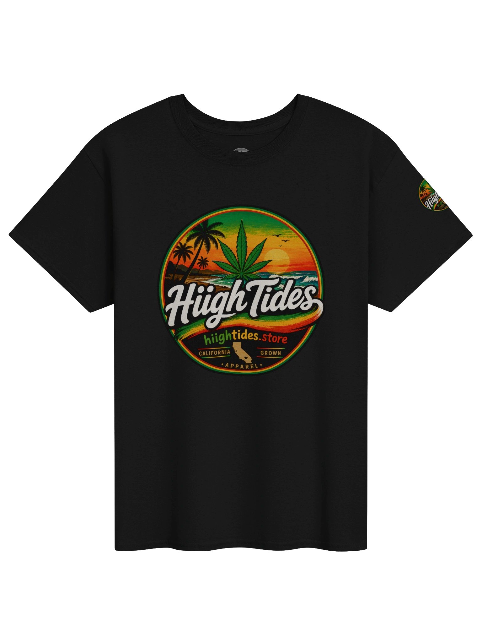 Hiigh Tides QR Code Graphic Tee product image (1)