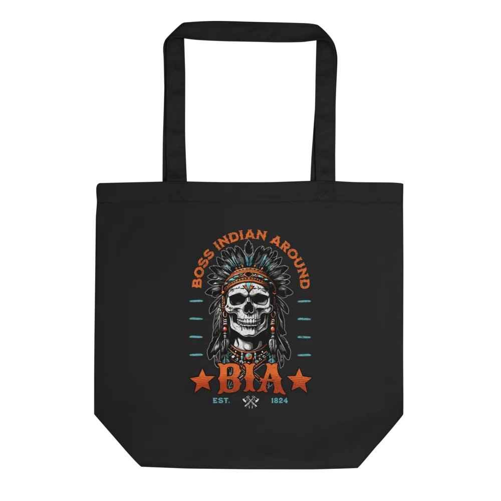 B.I.A. - Boss Indian Around Canvas Tote product image (1)