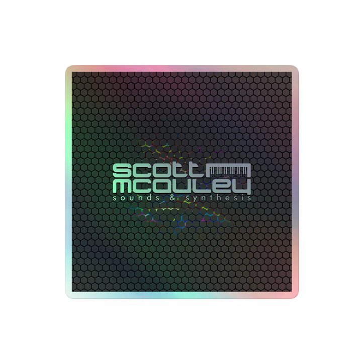 Holographic Hex Two Sticker Sheet product image (2)