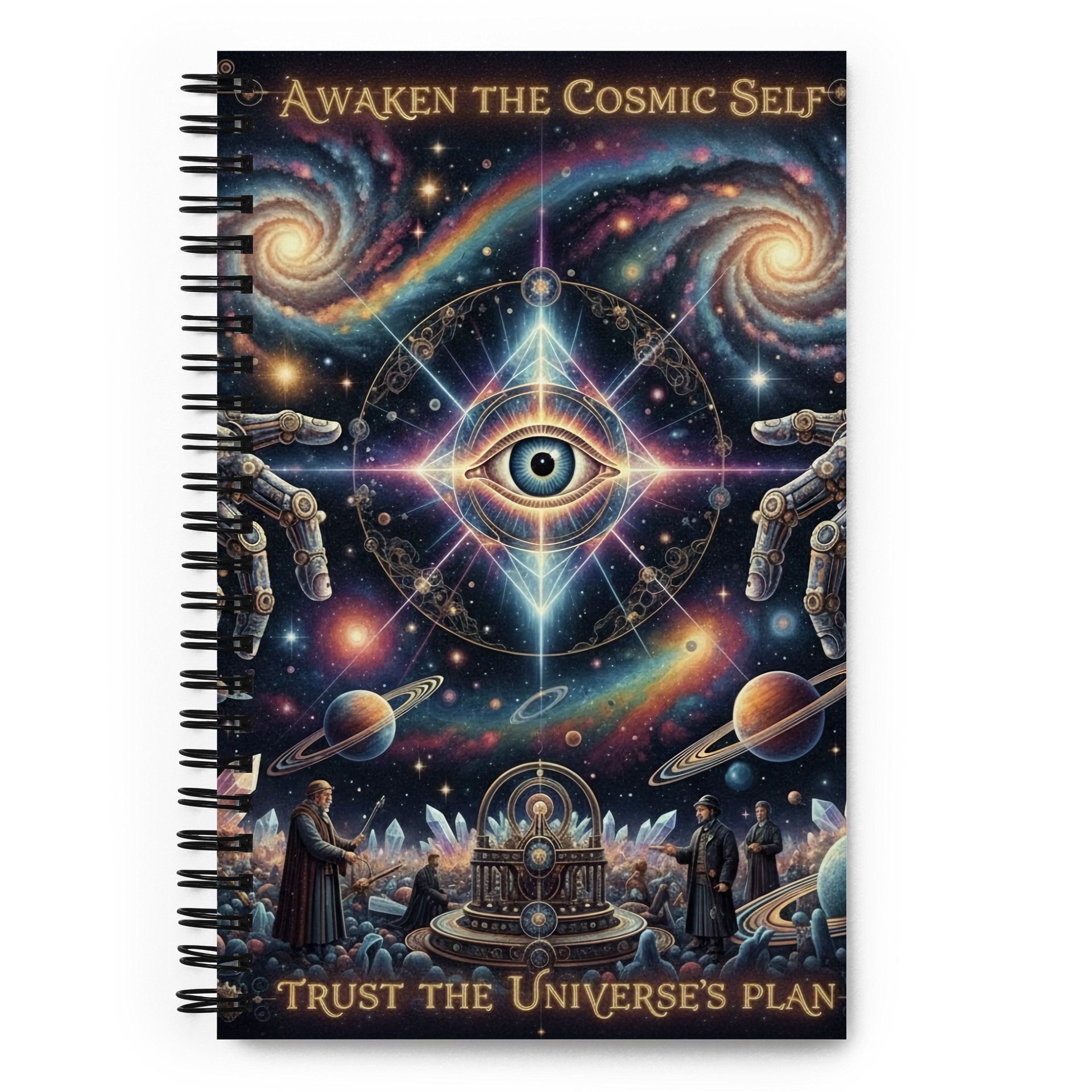 Cosmic Awakening -Spiral Notebook product image (1)